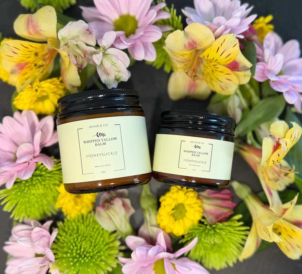 Whipped Tallow Balm 2oz | Whipped Tallow Moisturizer with Jojoba Oil | Grass-Fed Natural Skin Balm